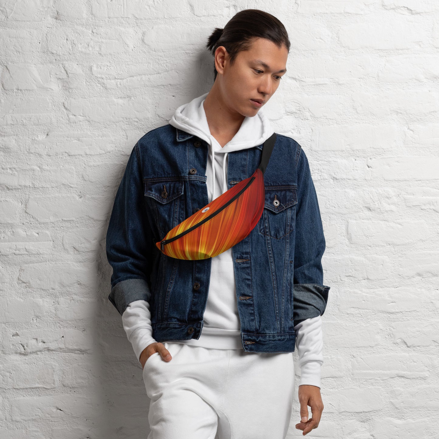 Vanwear Unisex Sling Bag - Sunset Blaze