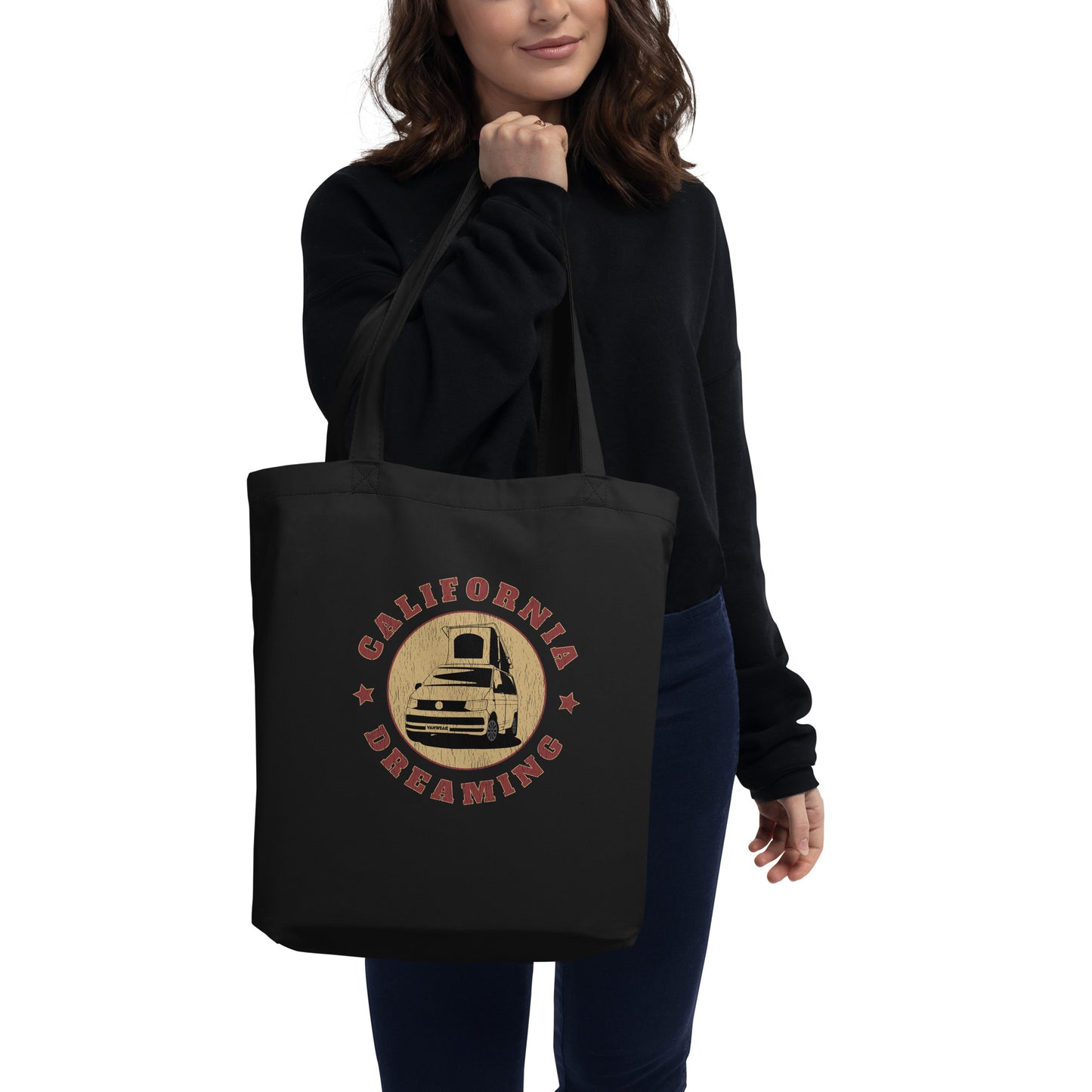 Vanwear Van Life Organic Tote Bag - California Dreamin'