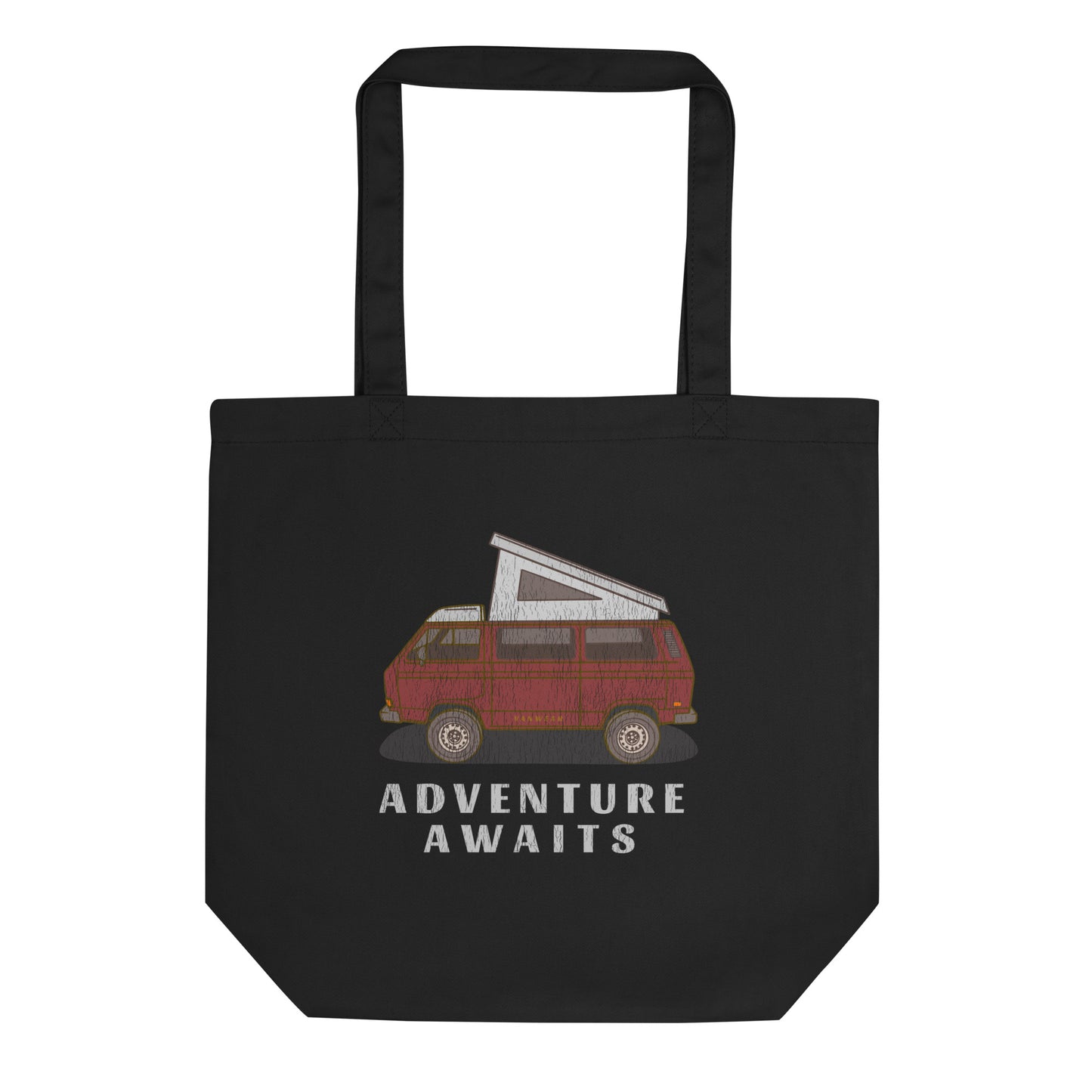 Vanwear Van Life Organic Tote Bag - T25 Red