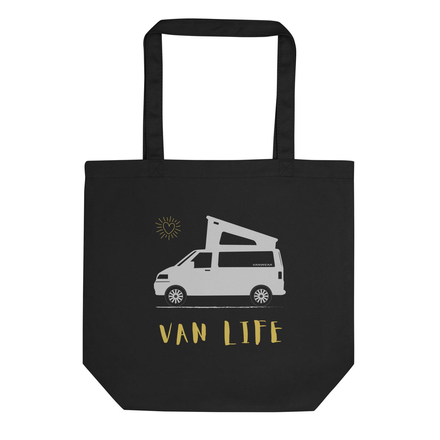 Vanwear Van Life Organic Tote Bag - Pop Top