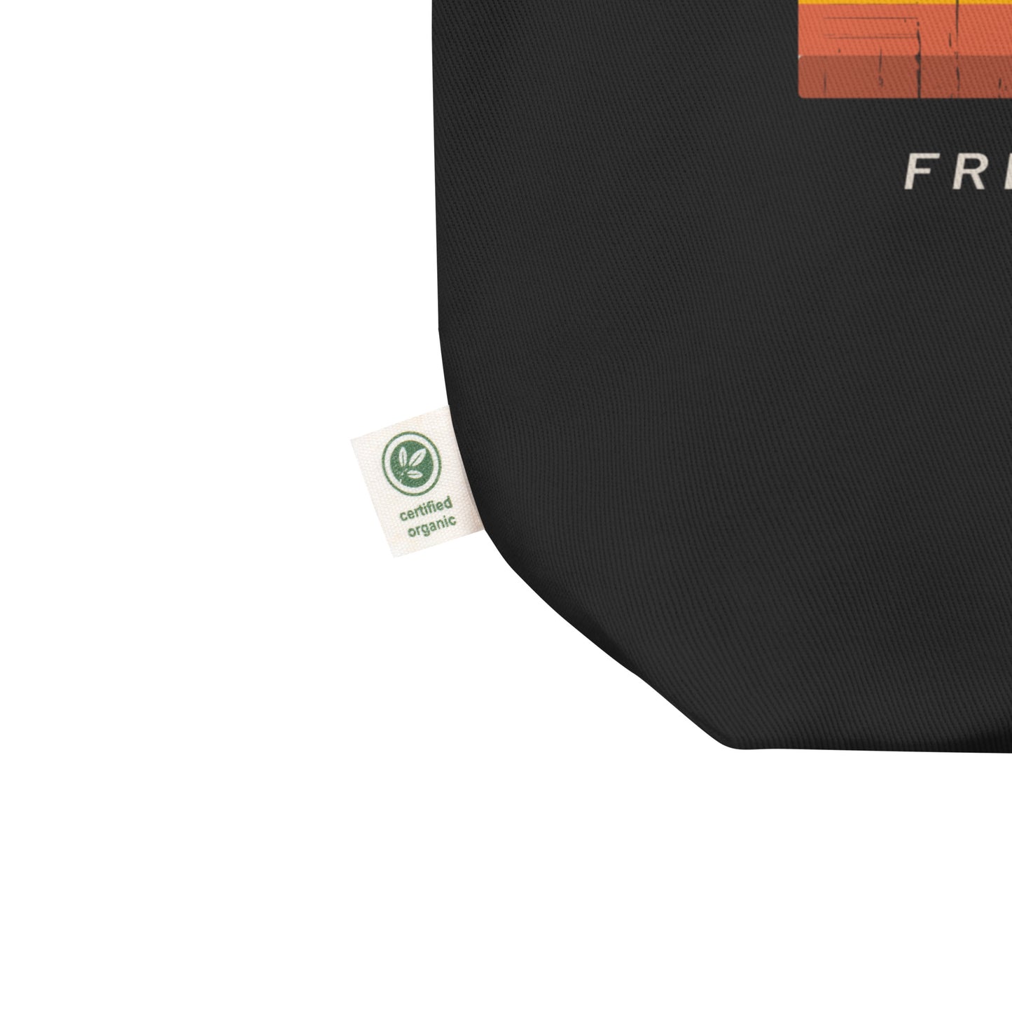 Vanwear Van Life Organic Tote Bag - Mountain Sun Explorer