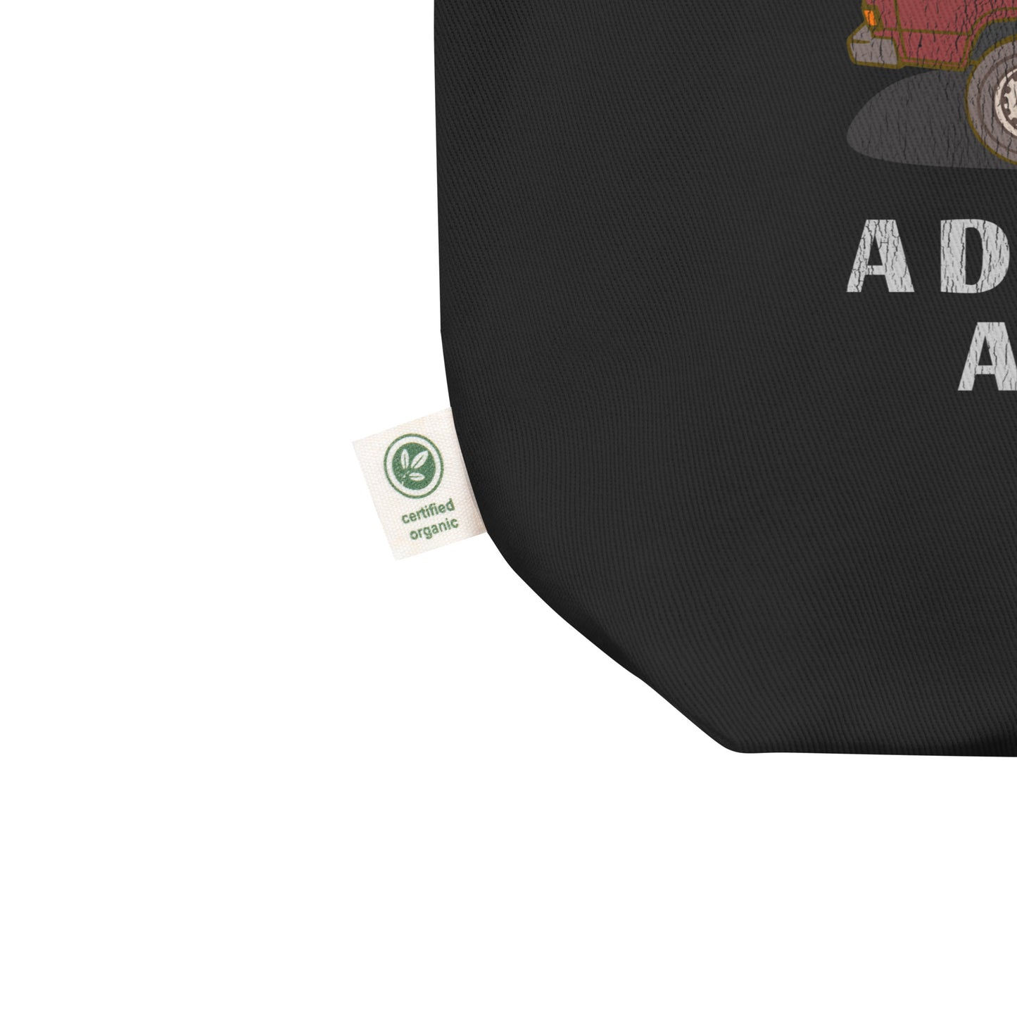 Vanwear Van Life Organic Tote Bag - T25 Red