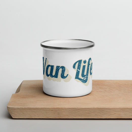 Vanwear Enamel travel Mug - Van Life