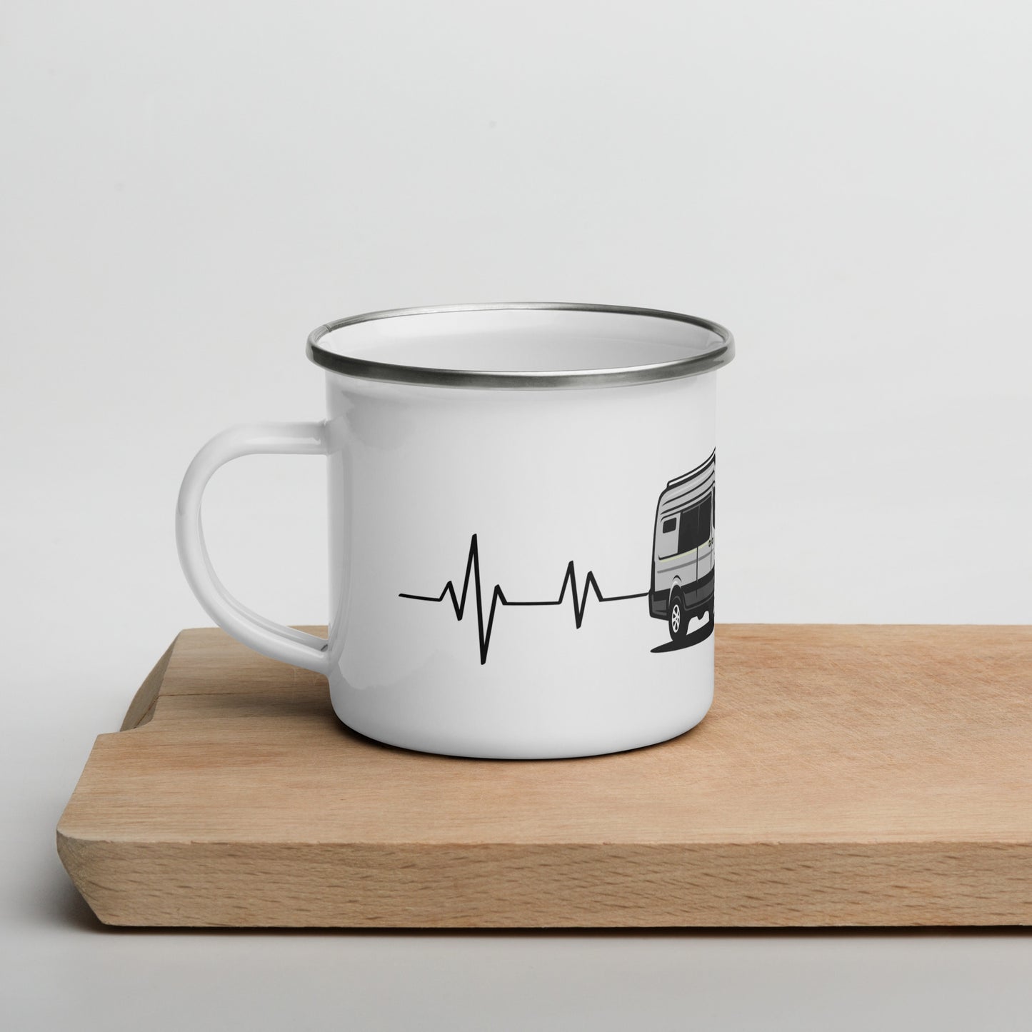 Vanwear Enamel Travel Mug - Motorhome / Campervan / Auto Sleeper