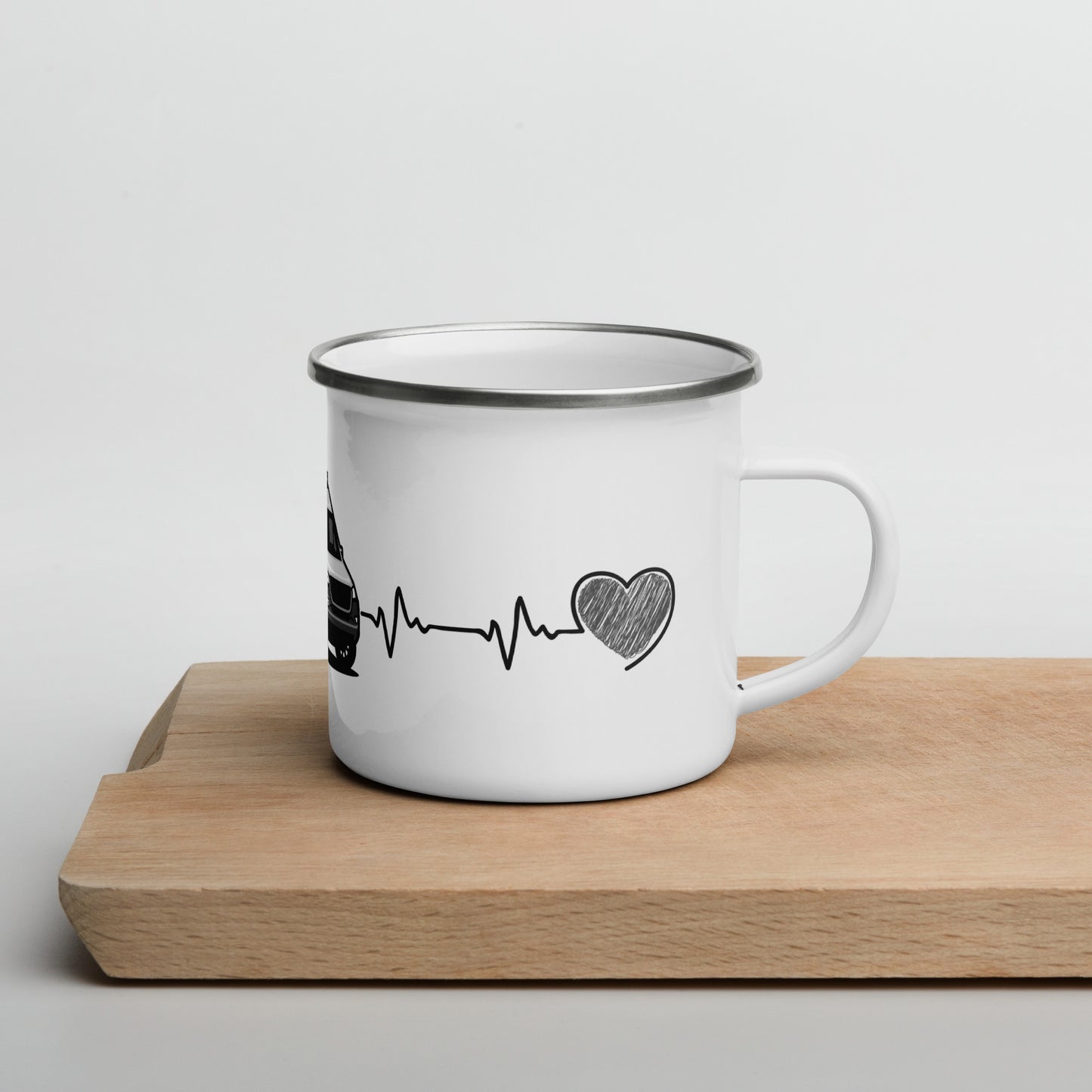 Vanwear Enamel Travel Mug - Motorhome / Campervan / Auto Sleeper