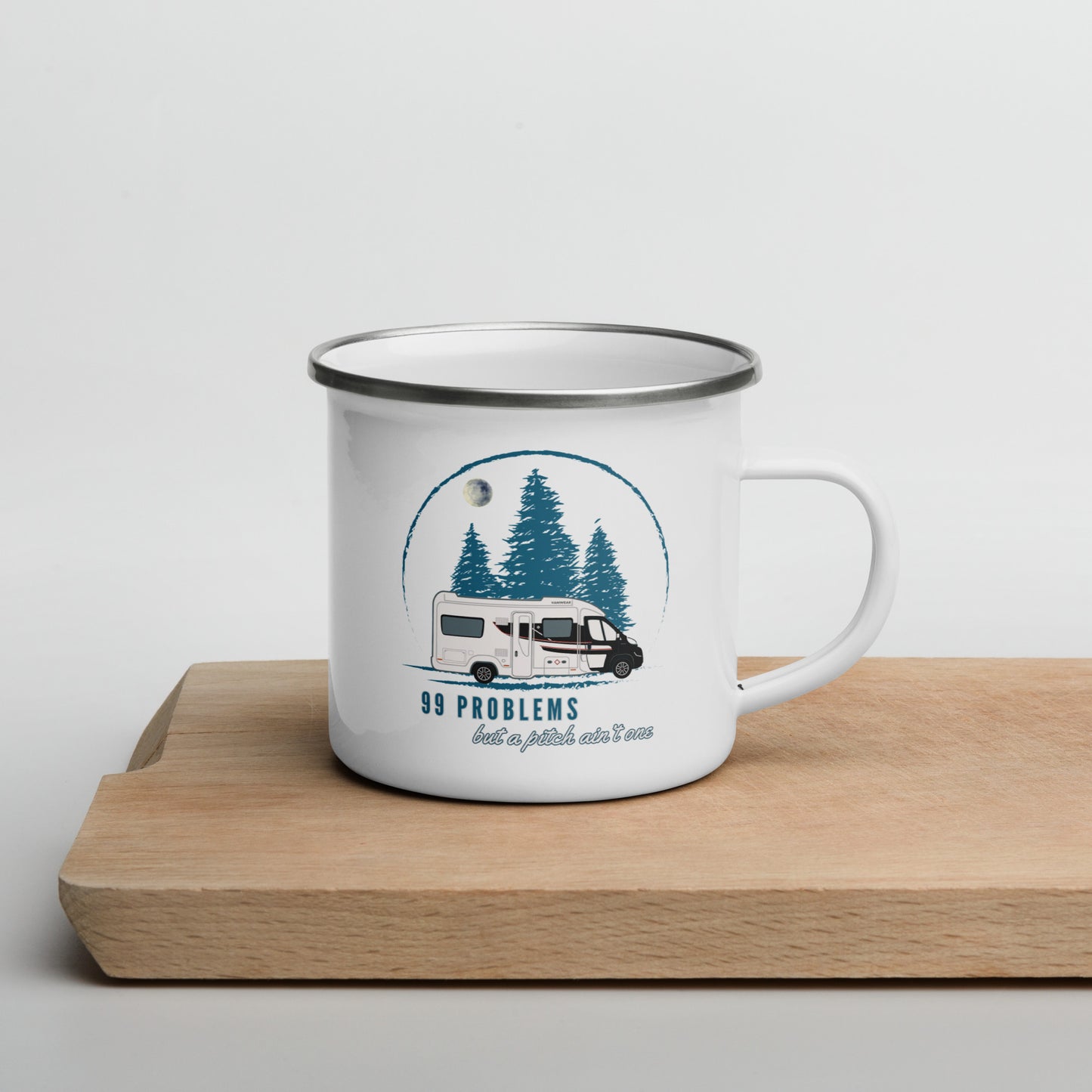 Vanwear Enamel Motorhome Travel Mug - 99 Problems