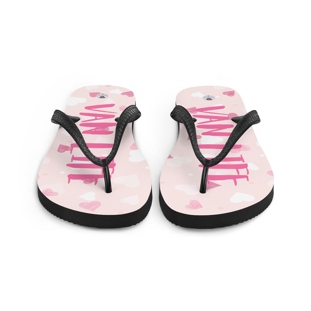 Vanwear Van Life Flip-Flops - Pink Passion
