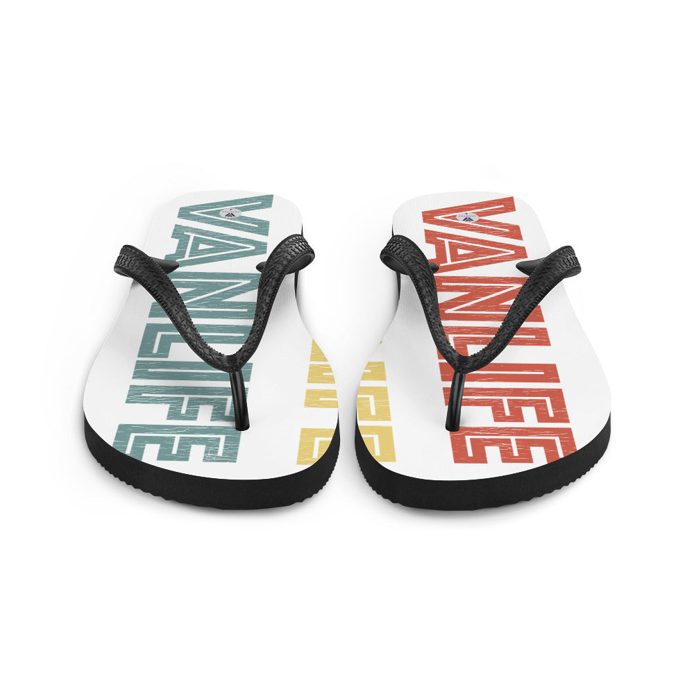 Vanwear Van Life Flip-Flops - Vintage Lines