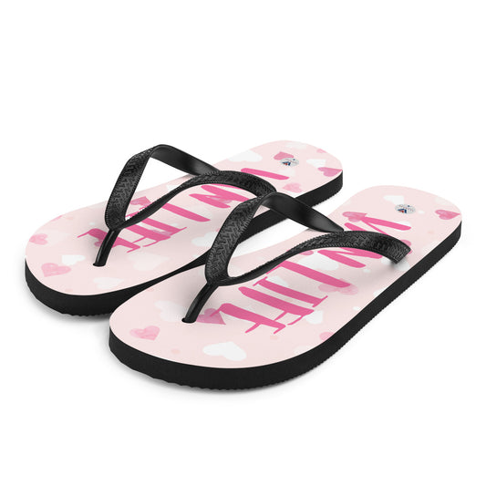 Vanwear Van Life Flip-Flops - Pink Passion