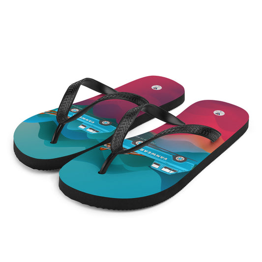 Vanwear Van Life Flip-Flops - Surf's Up!