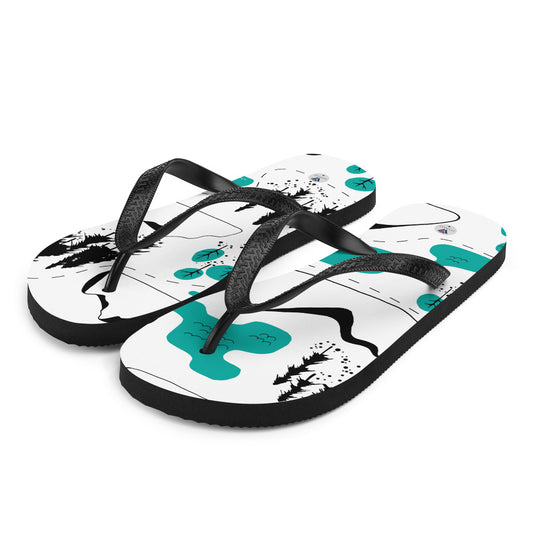 Vanwear Van Life Flip-Flops - Great Outdoors