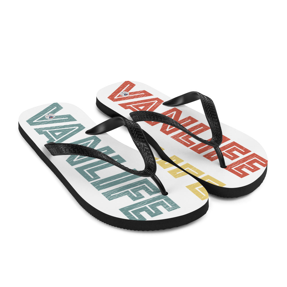 Vanwear Van Life Flip-Flops - Vintage Lines