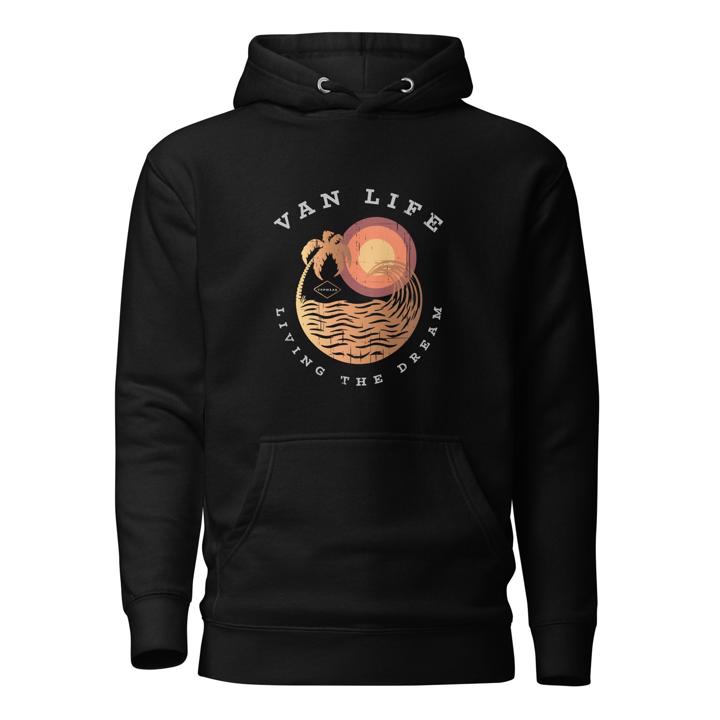 Vanwear Van Life Hoodie - Sunset Wave