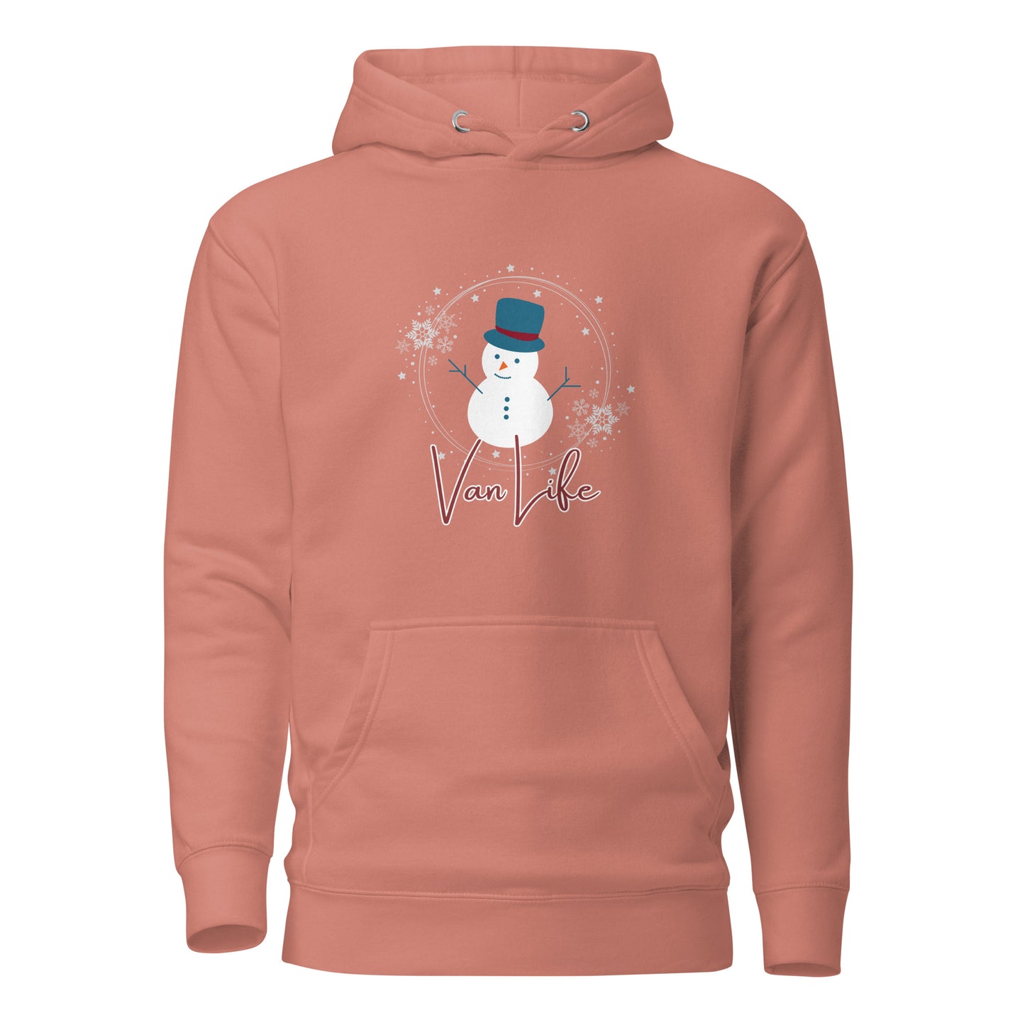 Vanwear Van Life Christmas Hoodie - Snowman