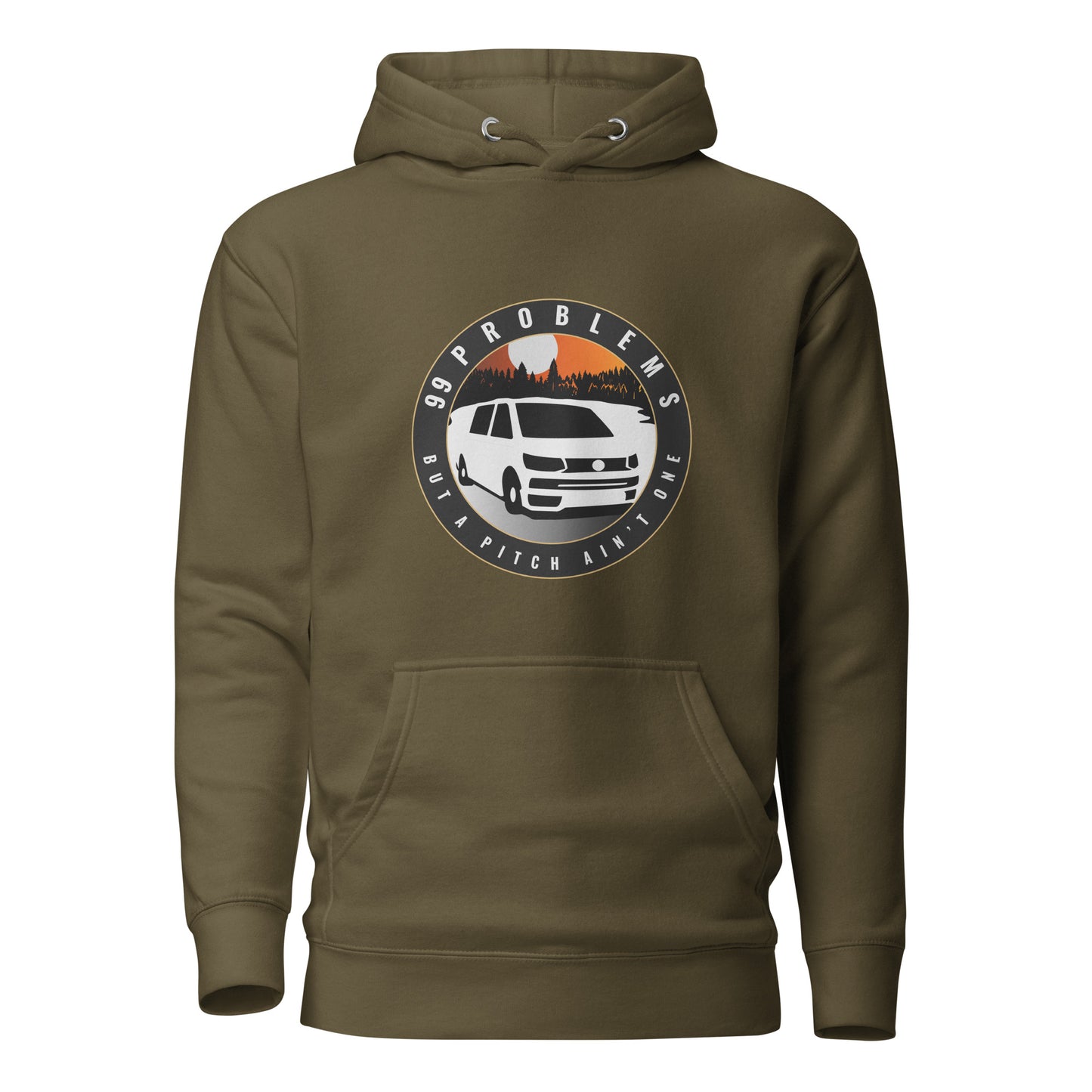 Vanwear VW T5 99 Problems Campervan Hoodie - Lakeside