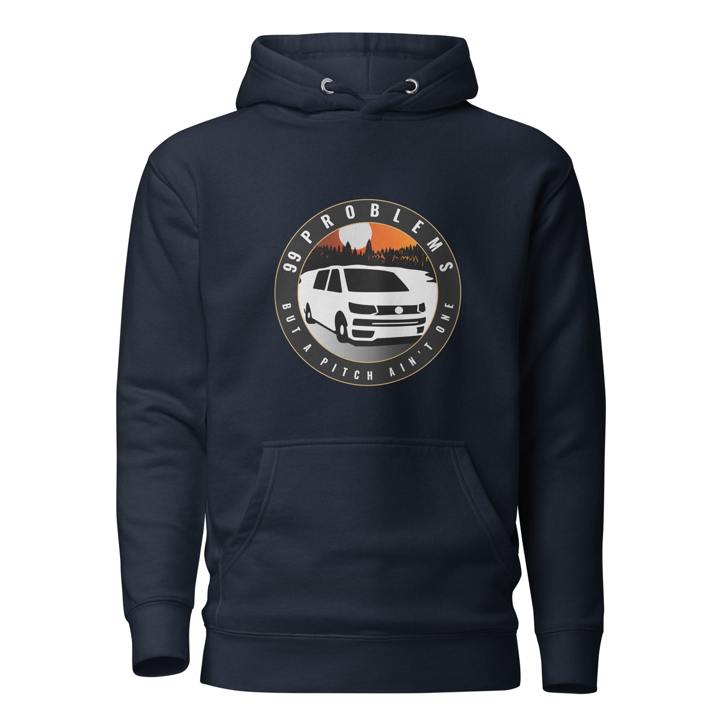 Vanwear VW T5 99 Problems Campervan Hoodie - Lakeside