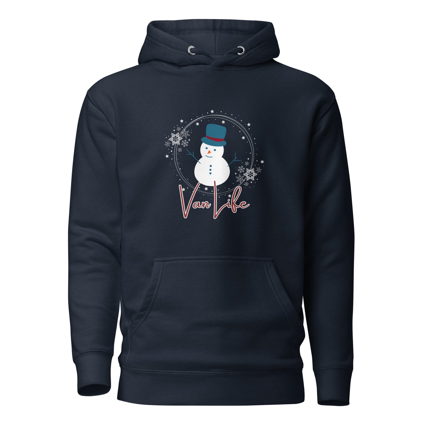 Vanwear Van Life Christmas Hoodie - Snowman