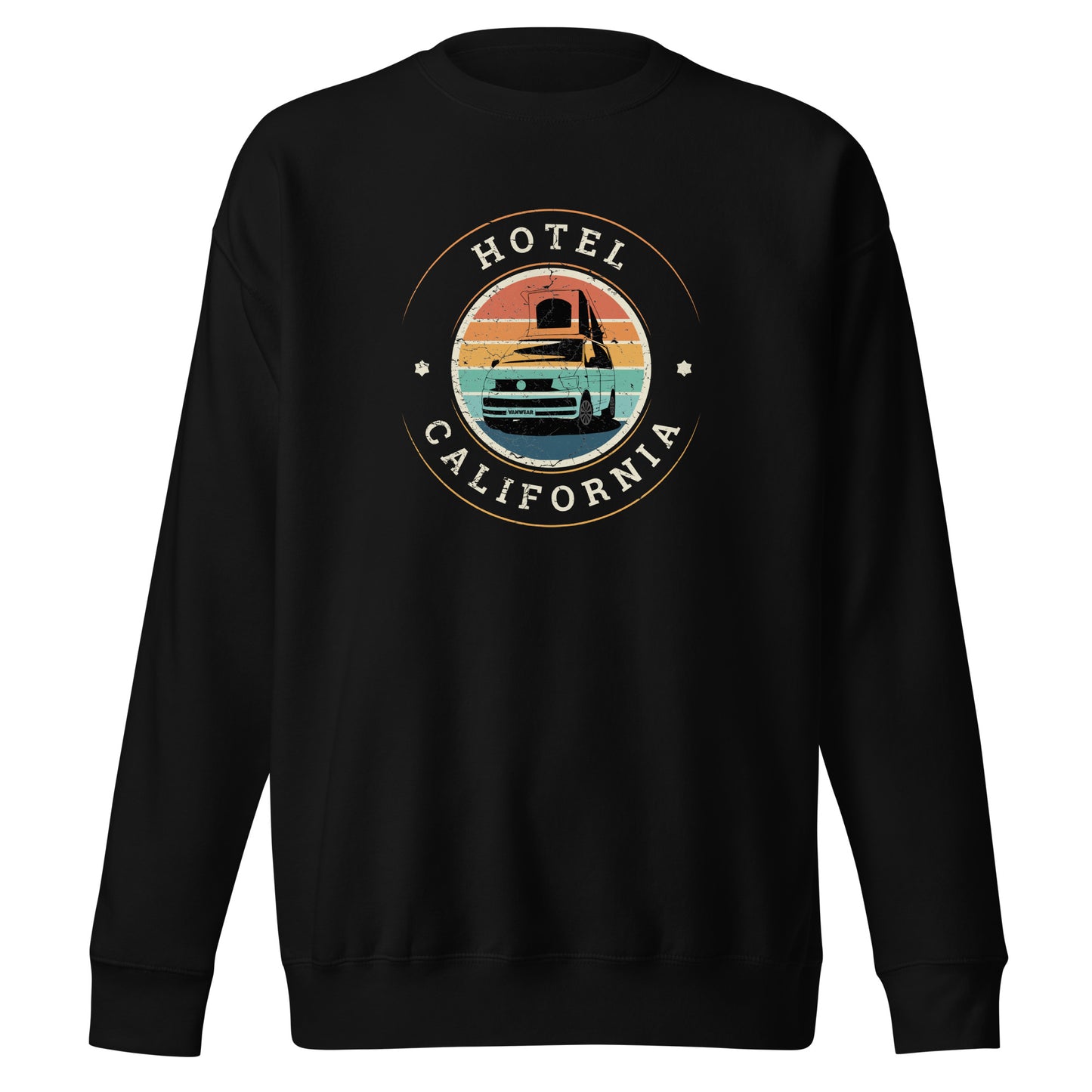 Vanwear Volkswagen VW California Campervan Sweatshirt - Hotel California