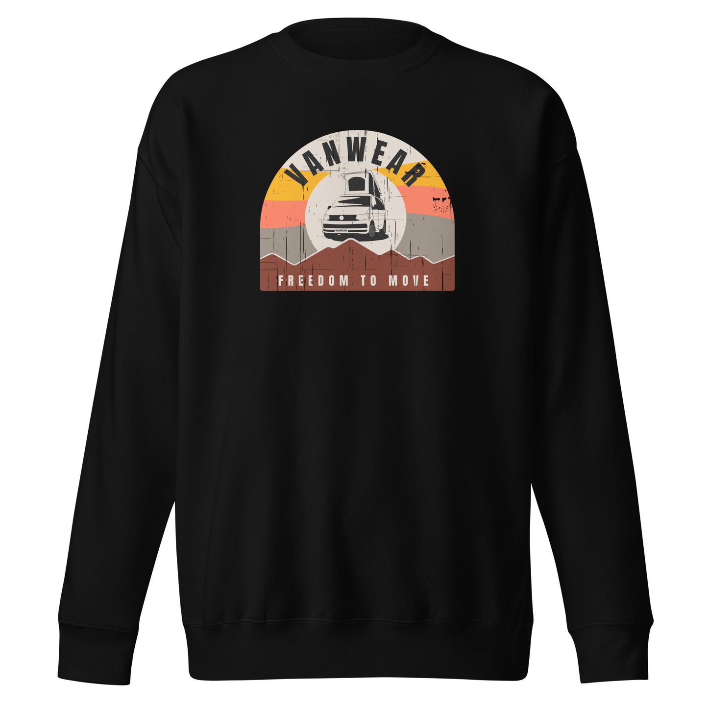 Vanwear Volkswagen VW T5 T6 Campervan Sweatshirt - Explorer Ridge