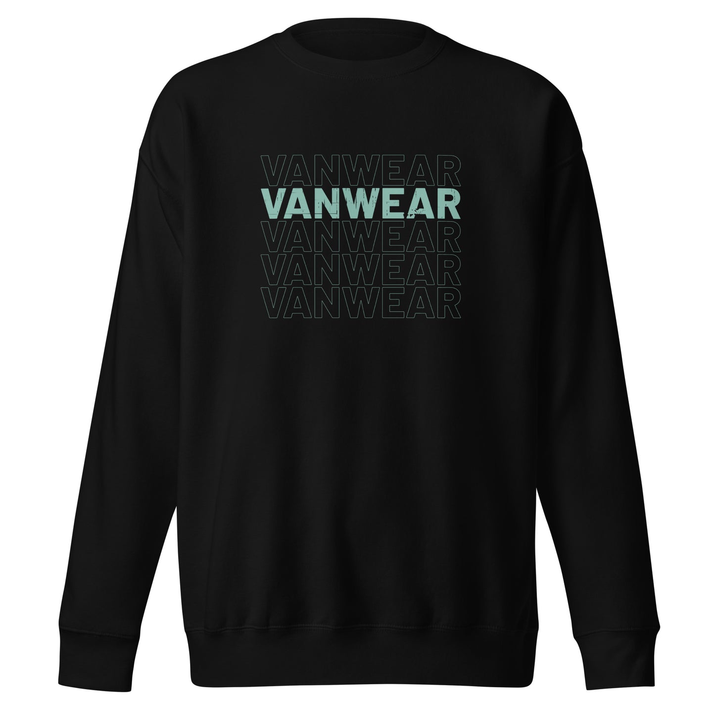 Vanwear Authentic Campervan Sweatshirt - 5 Lines