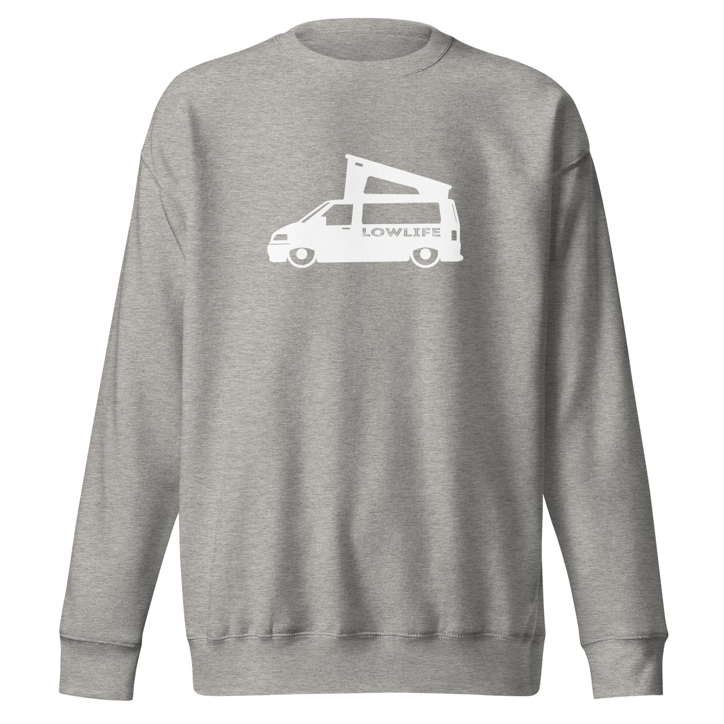 Vanwear Lowered T5 Volkswagen VW Campervan Sweatshirt - Low Life