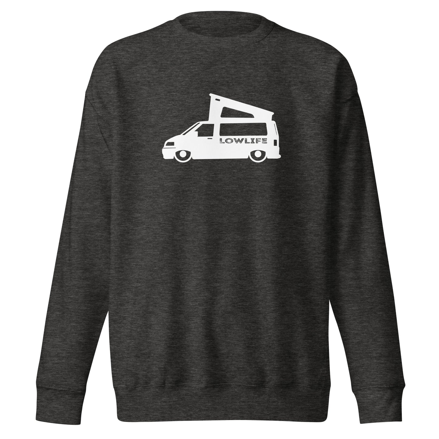 Vanwear Lowered T5 Volkswagen VW Campervan Sweatshirt - Low Life