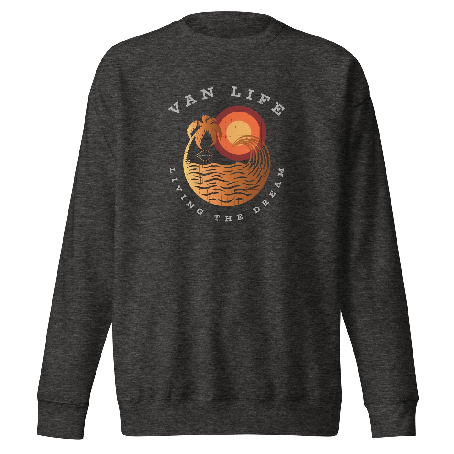 Vanwear Van Life Sweatshirt - Sunset Wave