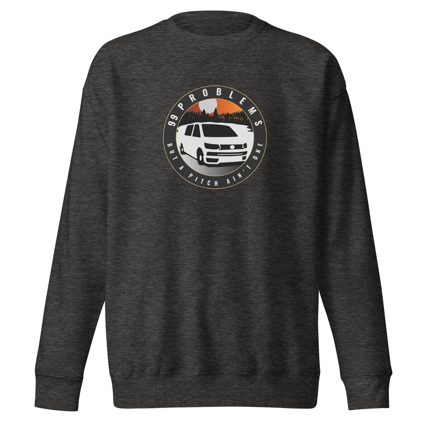 Vanwear Volkswagen VW T5 99 Problems Campervan Sweatshirt - Lakeside