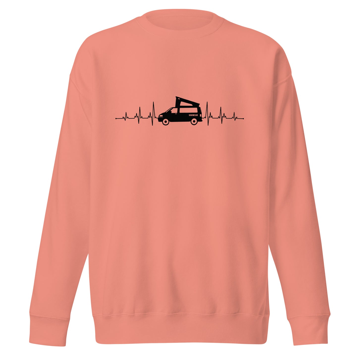 Vanwear Volkswagen VW T5 T6 Heartbeat Campervan Sweatshirt
