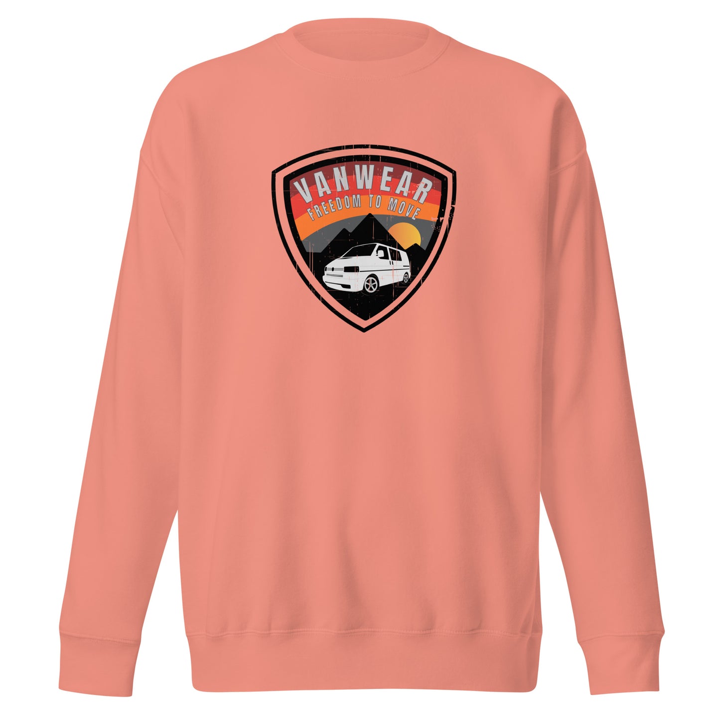 Vanwear Volkswagen VW T4 Campervan Sweatshirt - Explorer Shield