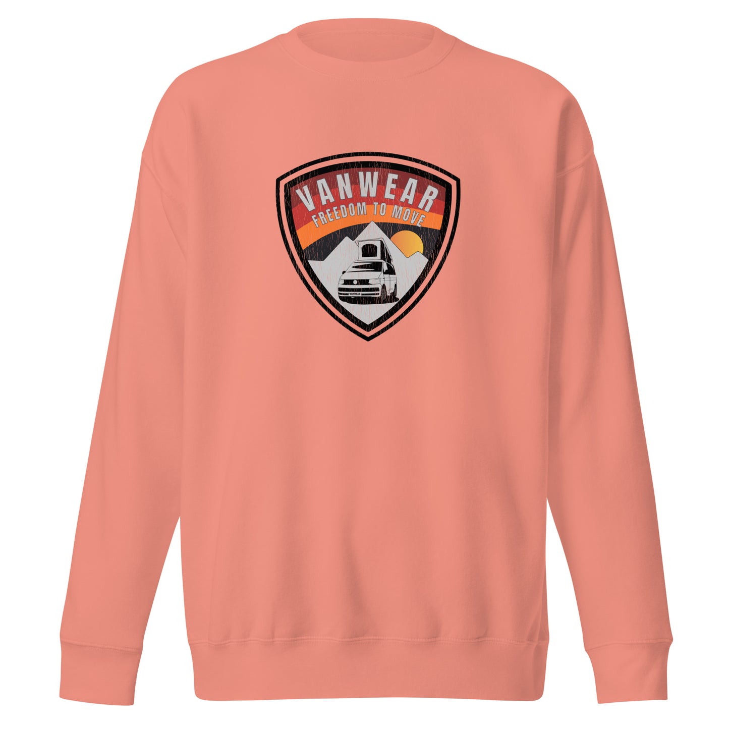 Vanwear Volkswagen VW T5 T6 Campervan Sweatshirt - Explorer Shield