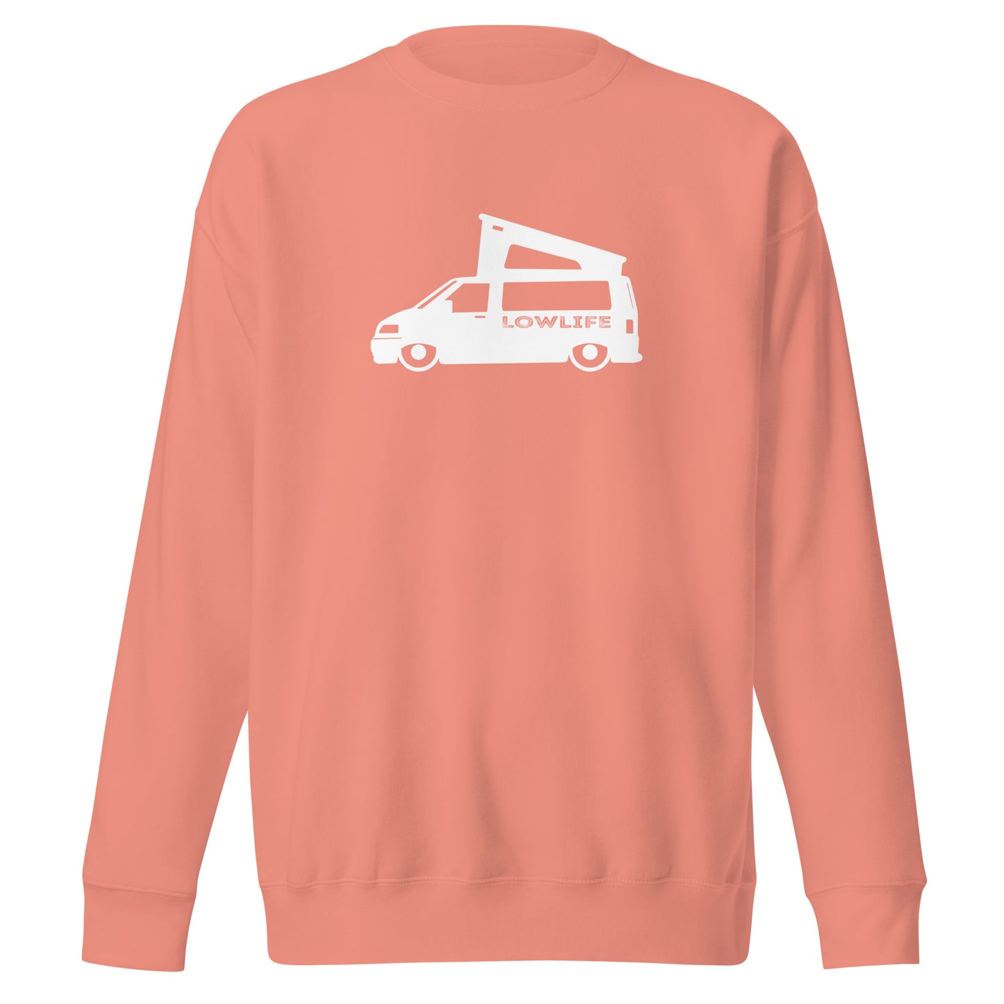 Vanwear Lowered T5 Volkswagen VW Campervan Sweatshirt - Low Life