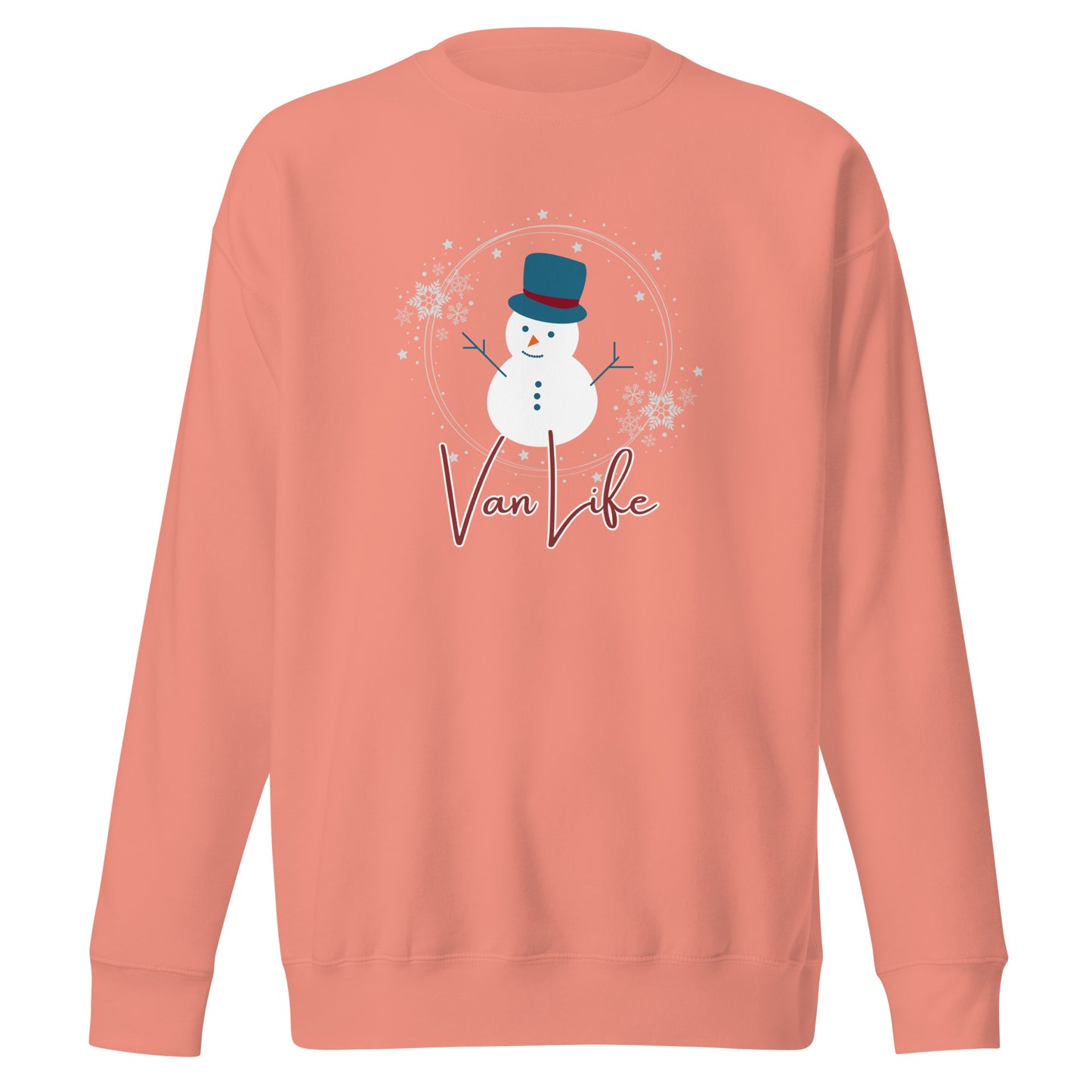 Vanwear Van Life Christmas Sweatshirt - Snowman