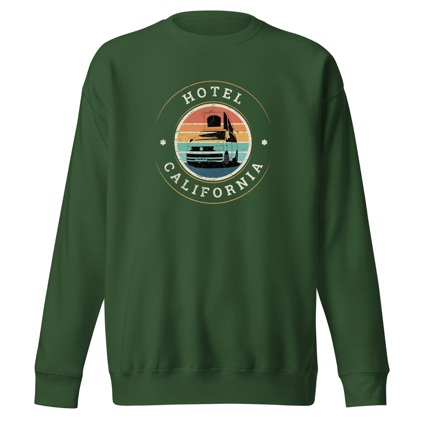 Vanwear Volkswagen VW California Campervan Sweatshirt - Hotel California