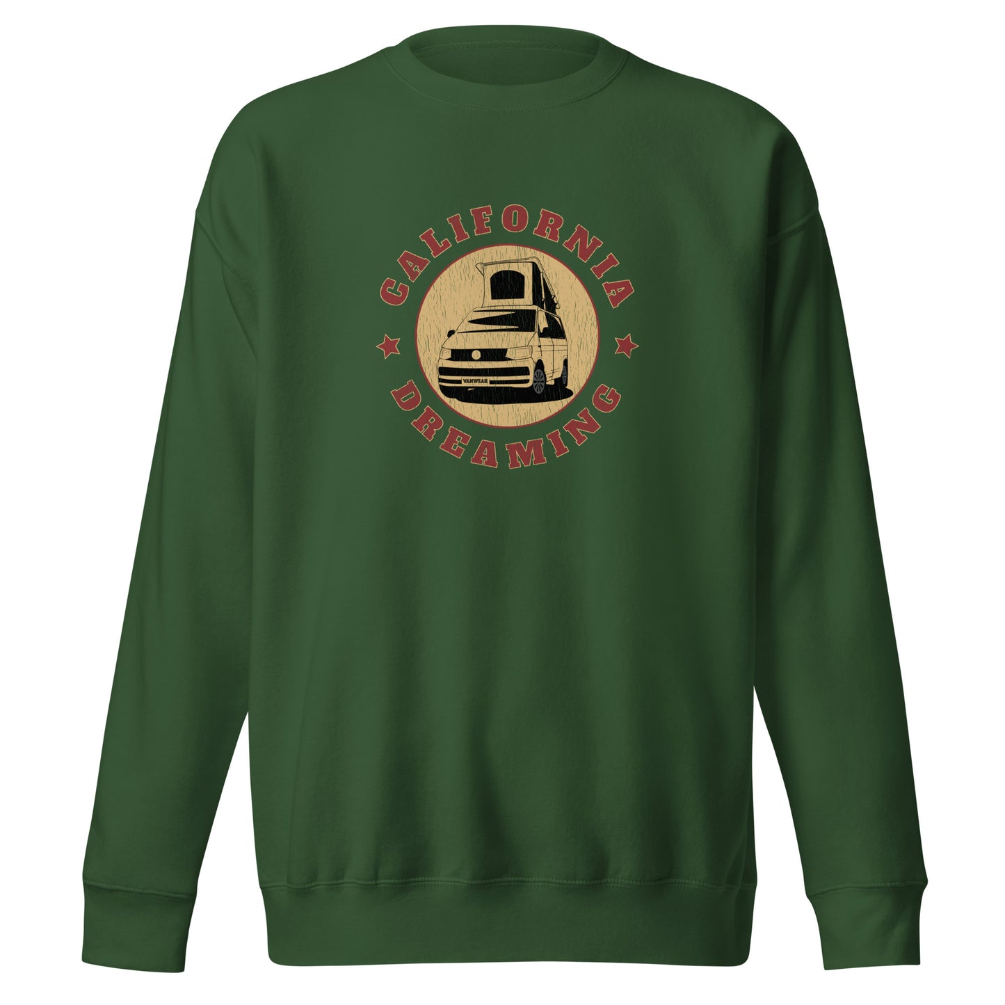 Vanwear Volkswagen VW T6 Campervan Sweatshirt - California Dreaming