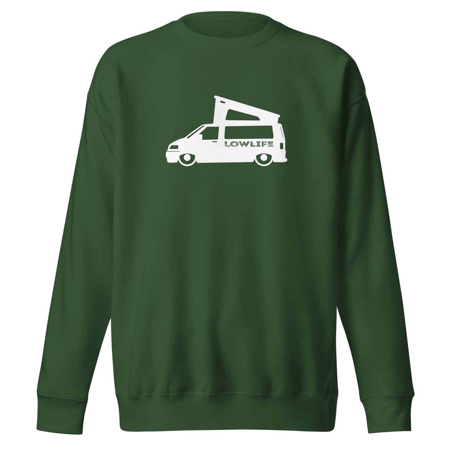 Vanwear Lowered T5 Volkswagen VW Campervan Sweatshirt - Low Life