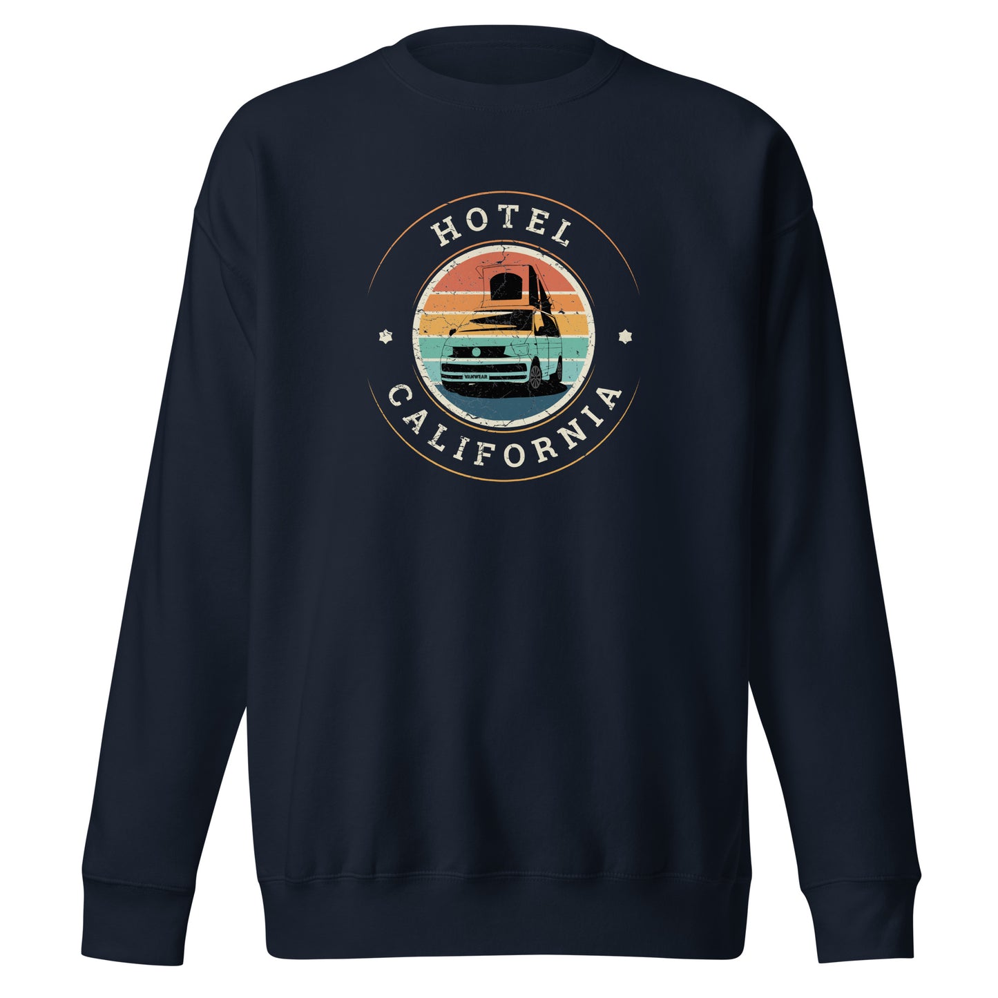 Vanwear Volkswagen VW California Campervan Sweatshirt - Hotel California
