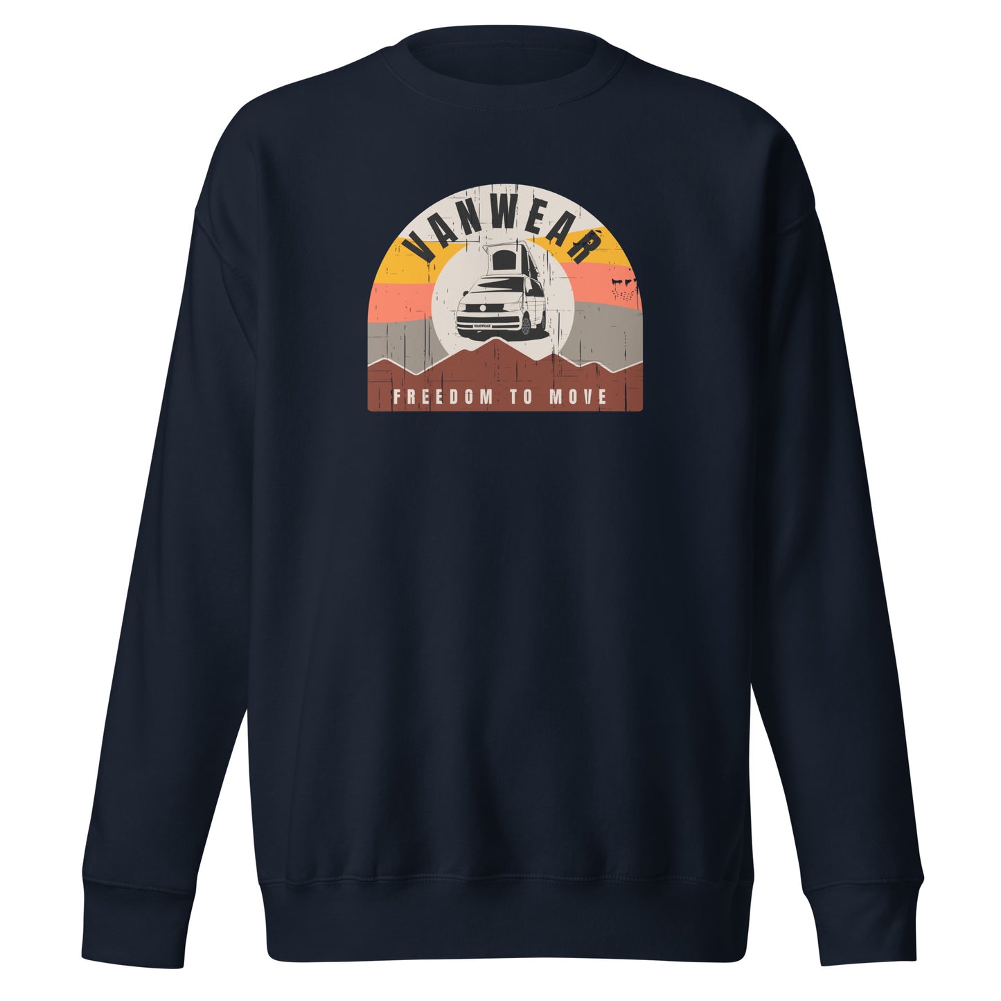 Vanwear Volkswagen VW T5 T6 Campervan Sweatshirt - Explorer Ridge