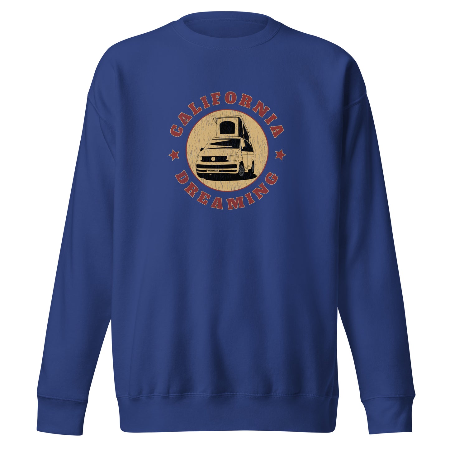 Vanwear Volkswagen VW T6 Campervan Sweatshirt - California Dreaming
