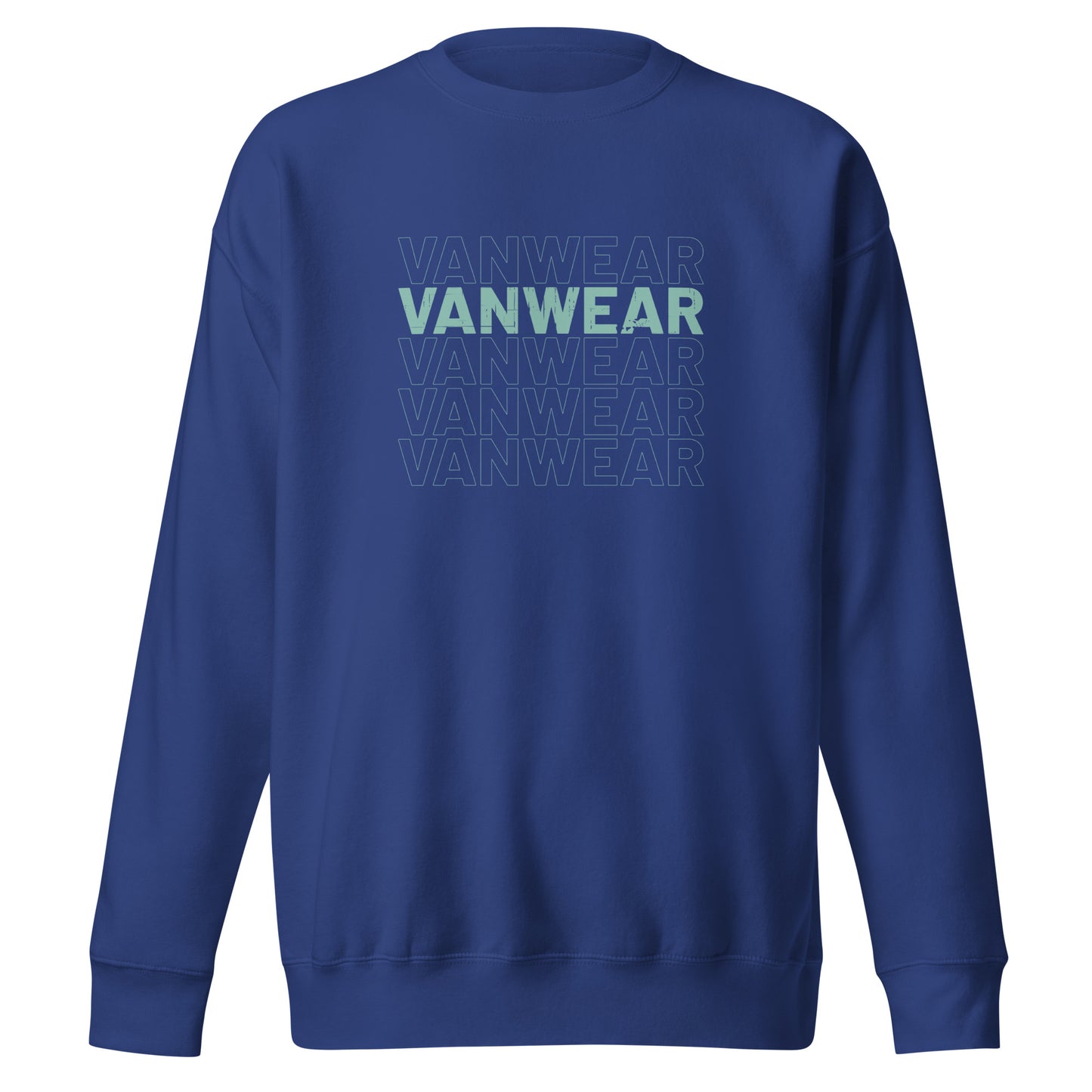 Vanwear Authentic Campervan Sweatshirt - 5 Lines