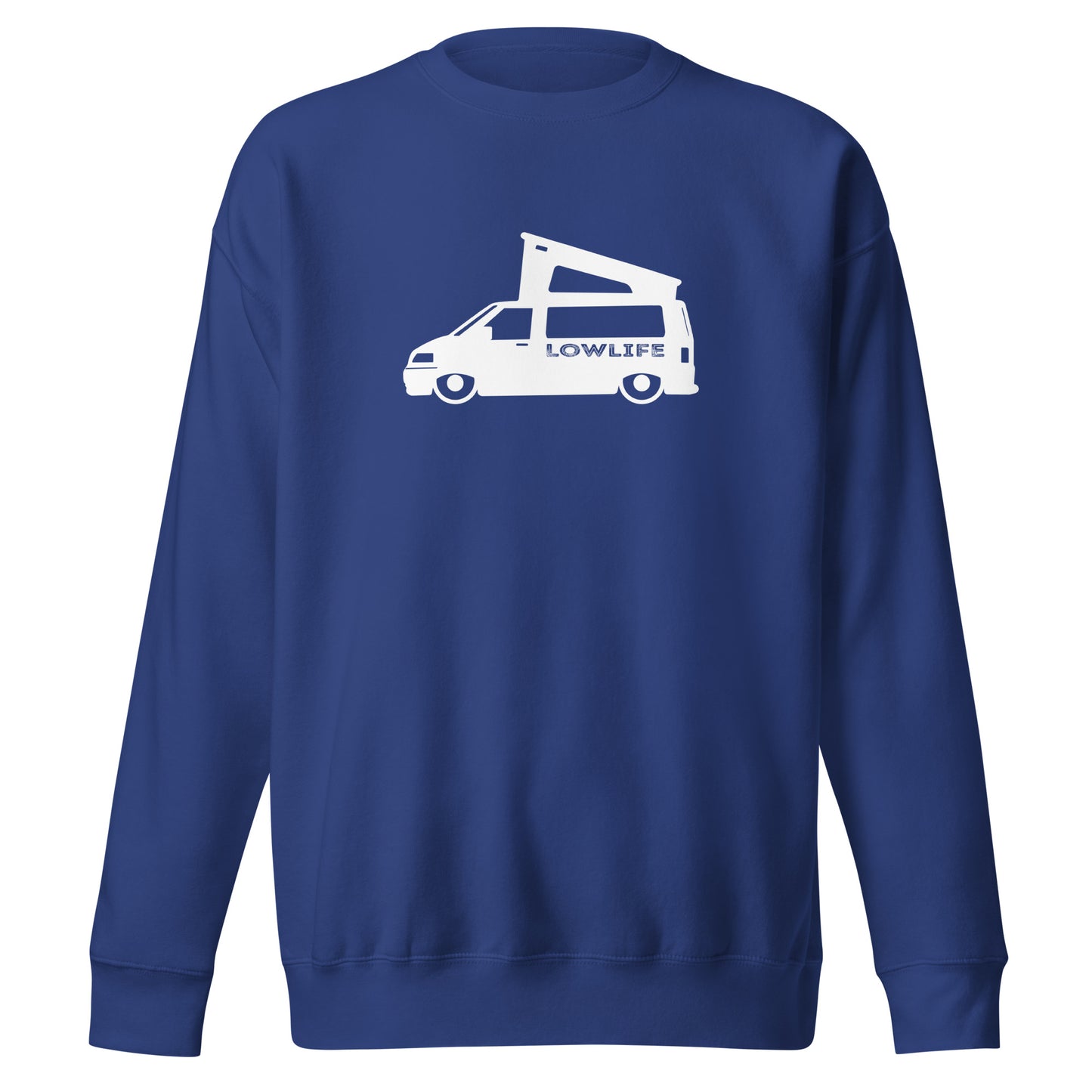 Vanwear Lowered T5 Volkswagen VW Campervan Sweatshirt - Low Life
