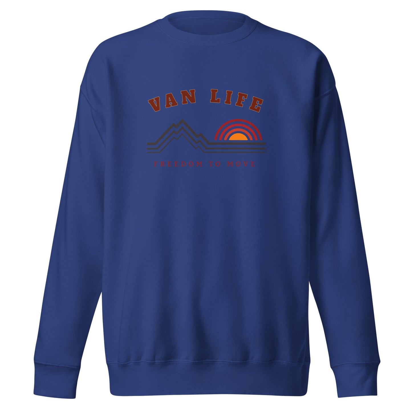 Vanwear Van Life Sweatshirt - Mountain Peaks