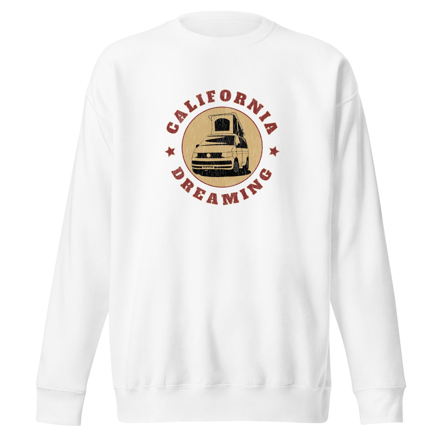 Vanwear Volkswagen VW T6 Campervan Sweatshirt - California Dreaming