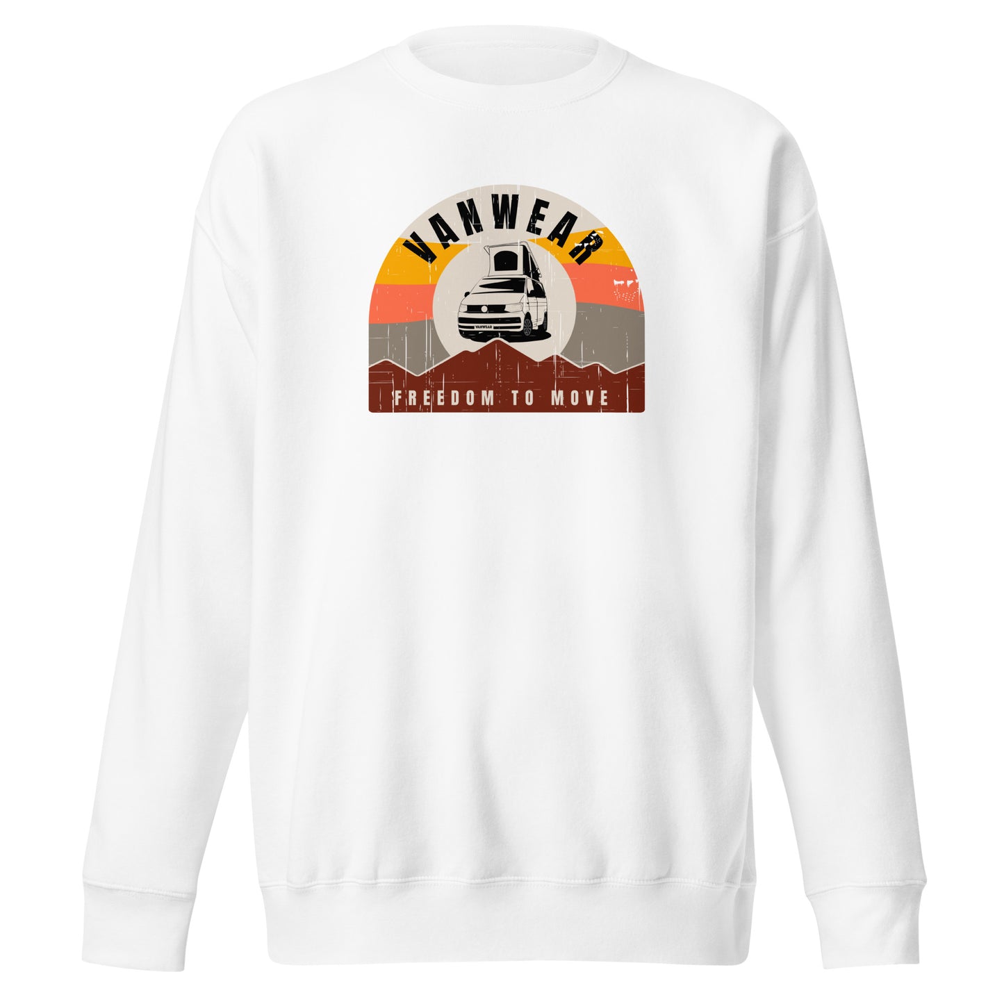 Vanwear Volkswagen VW T5 T6 Campervan Sweatshirt - Explorer Ridge