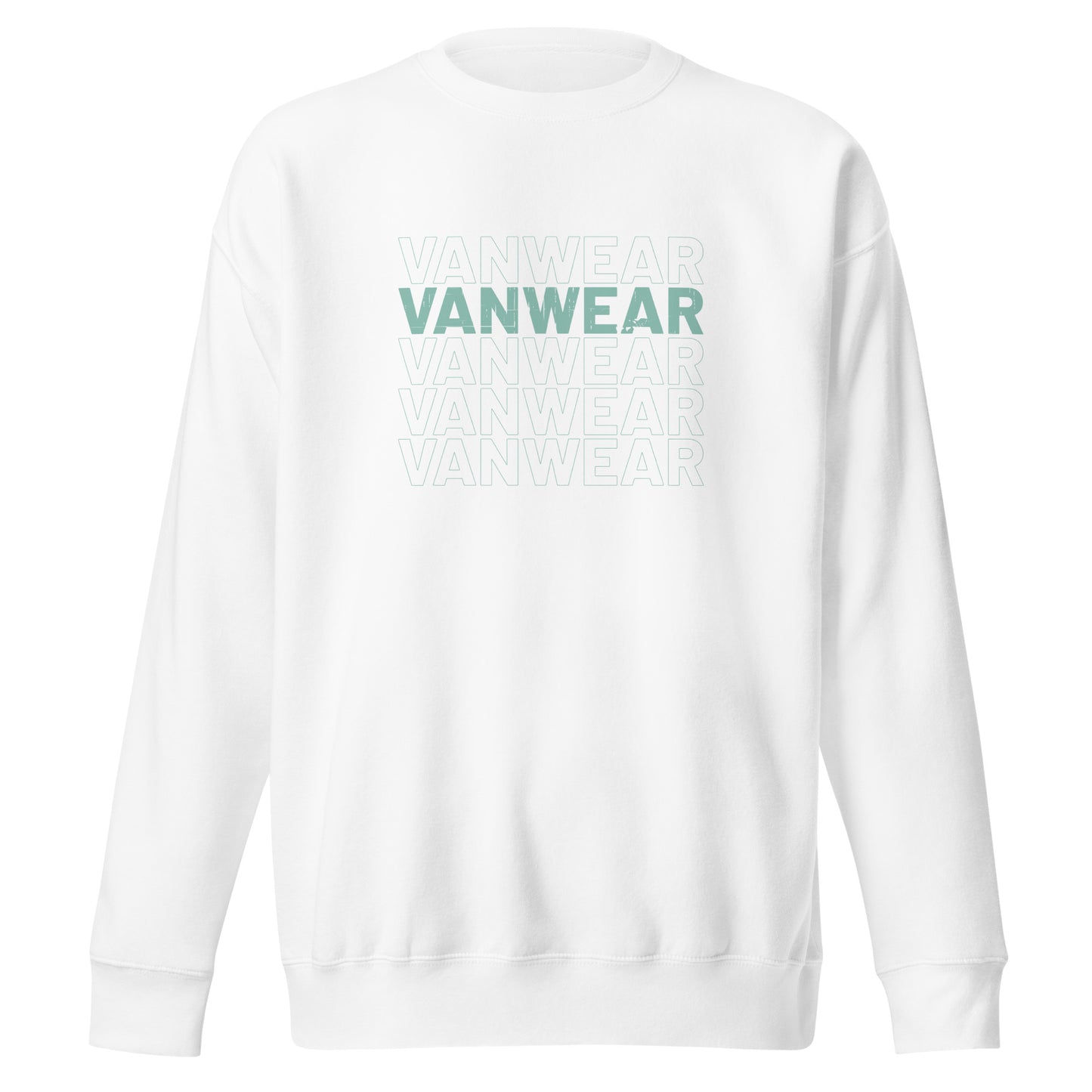 Vanwear Authentic Campervan Sweatshirt - 5 Lines