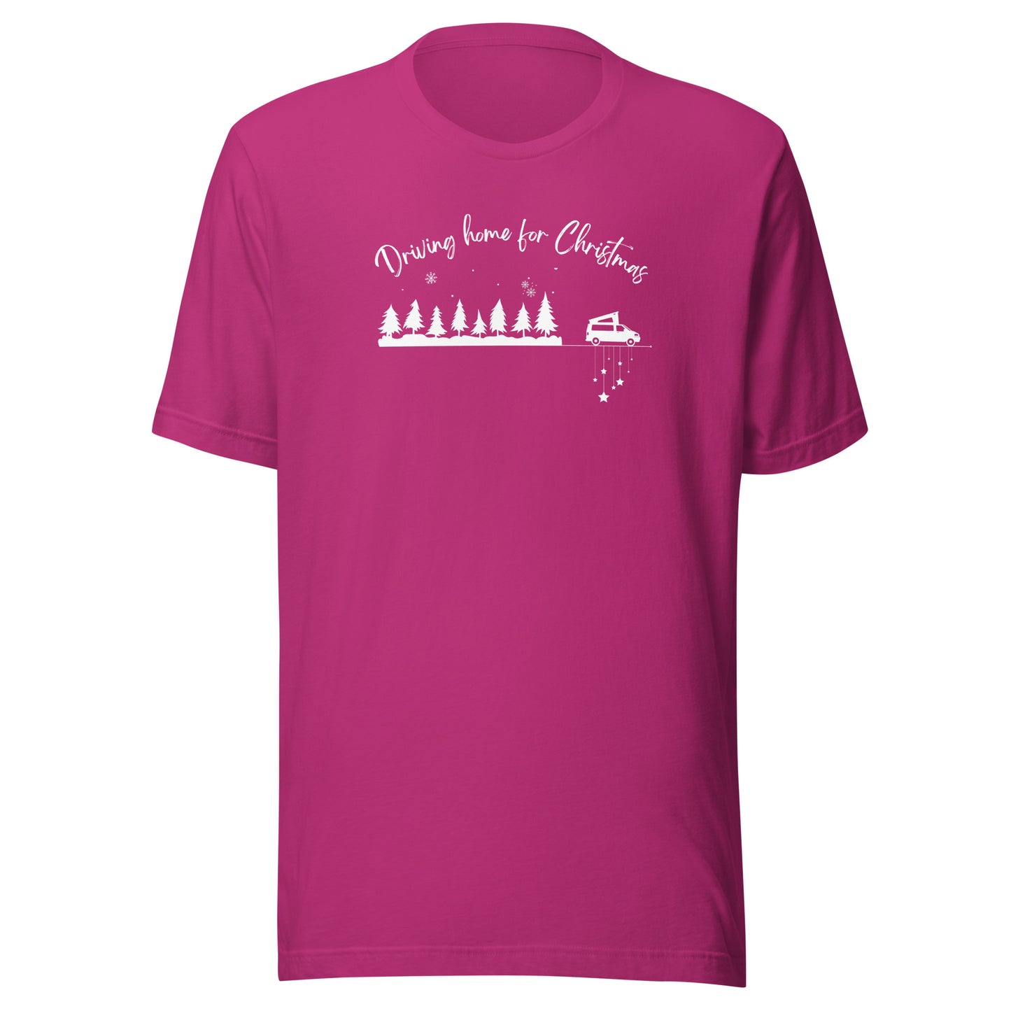 Vanwear VW Volkswagen Campervan Christmas T-Shirt
