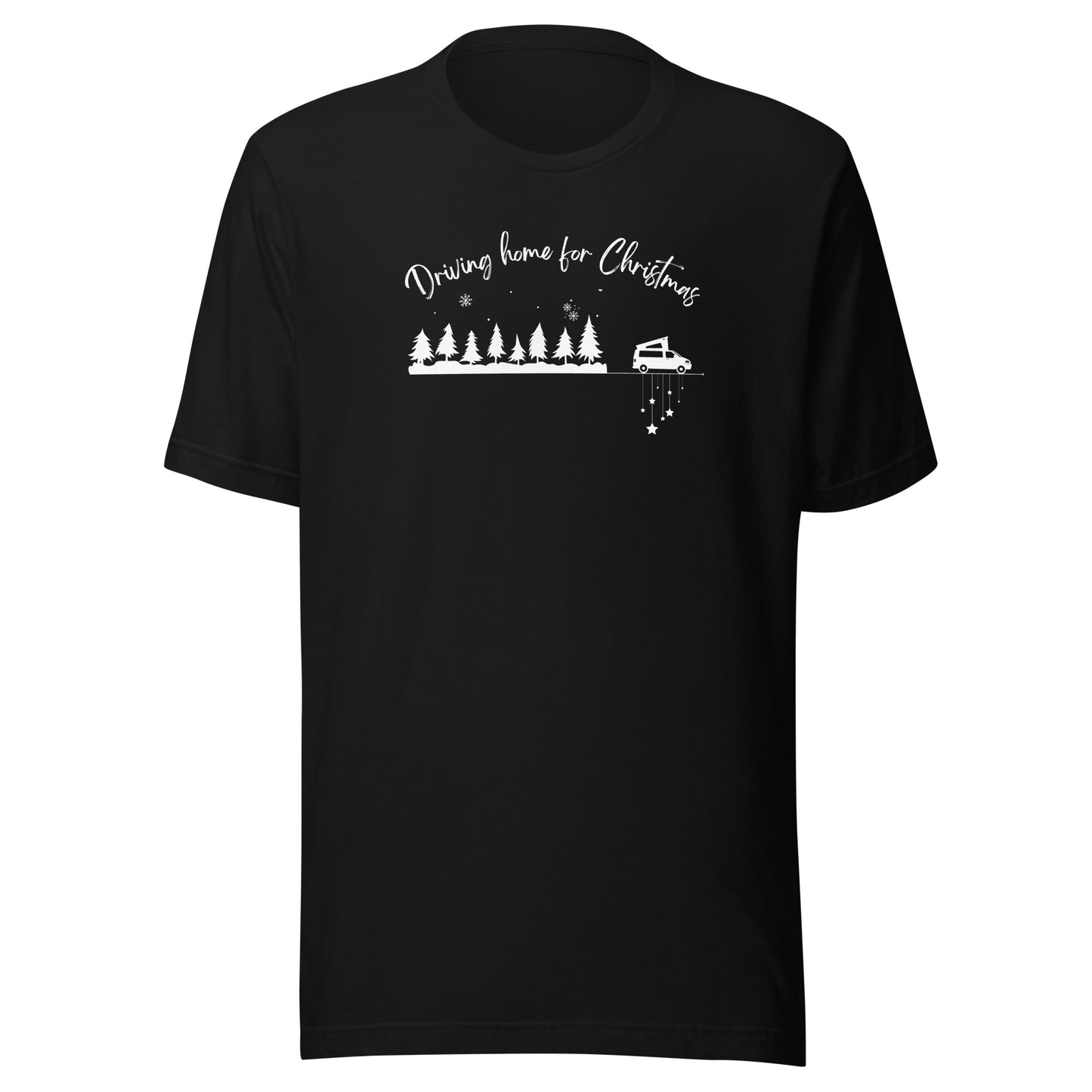 Vanwear VW Volkswagen Campervan Christmas T-Shirt