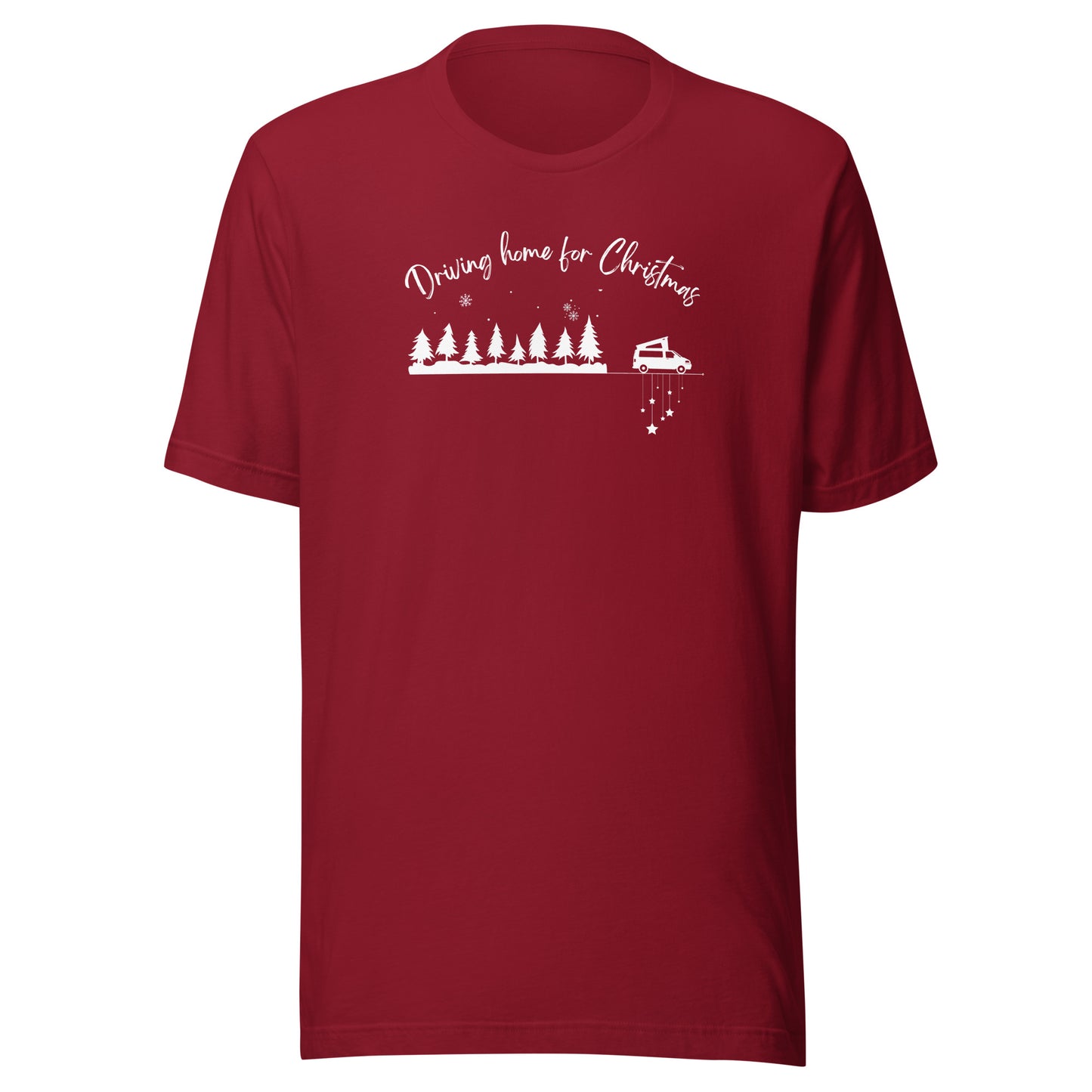 Vanwear VW Volkswagen Campervan Christmas T-Shirt