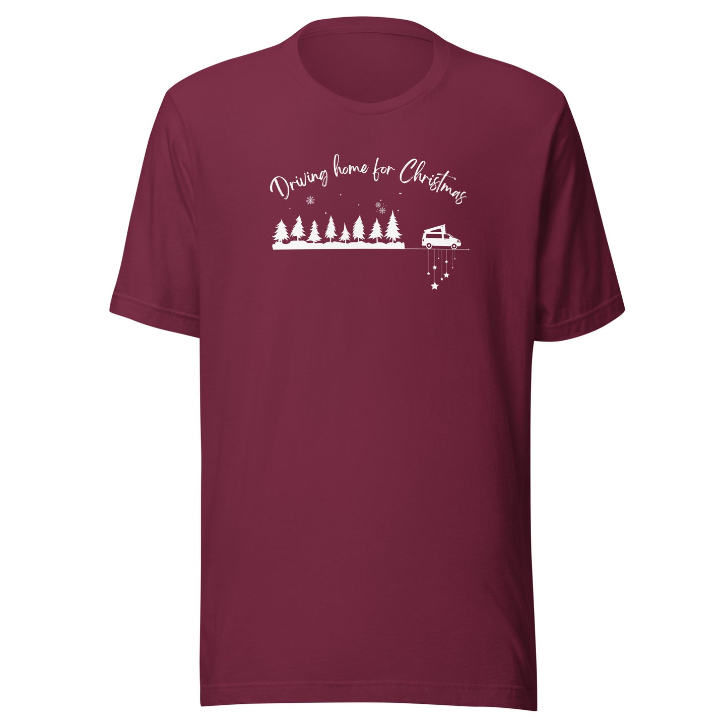 Vanwear VW Volkswagen Campervan Christmas T-Shirt