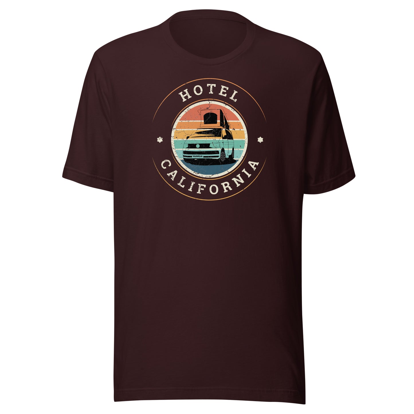 Vanwear Hotel California Unisex VW T6 Campervan T-Shirt